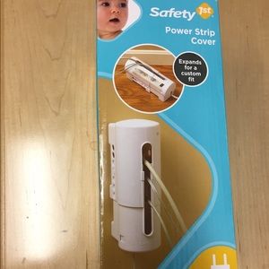 Safety first power strip cover